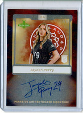 JAYDEN PERRY 2025 Parkside NWSL PS-JP Rookie RED AUTO #/10 Portland Thorns FC RC