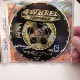 4 Wheel Thunder (Sega Dreamcast, 2000)  Mint Condition Complete No Scratches