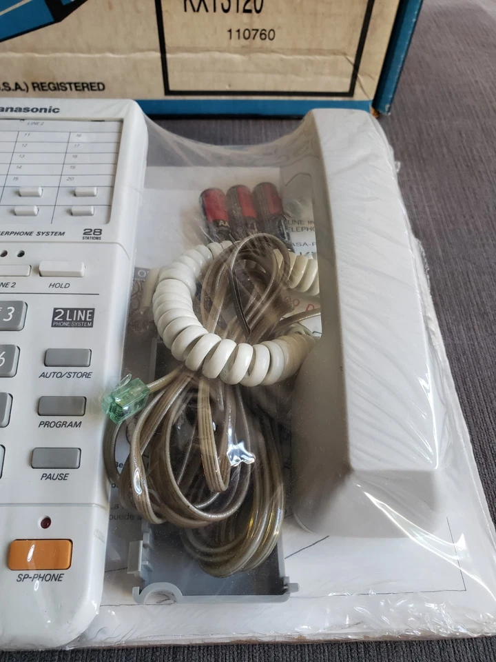 Vintage Brand NEW Panasonic EASA-PHONE KX-T3120 Speakerphone Business Telephone  - Image 4 of 4