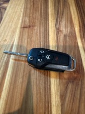 Ford F-150 Flip Key Fob 4-button Remote Start N5f-a08tda Fl3t-15k601 Cut Blade Ford F-150 Flip Key Fob 4-button Remote Start N5f-a08tda Fl3t-15k601 Cut Blade