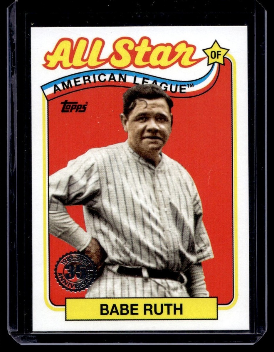 2024 Topps 1989 All-Stars Babe Ruth New York Yankees #89ASB-17 | eBay