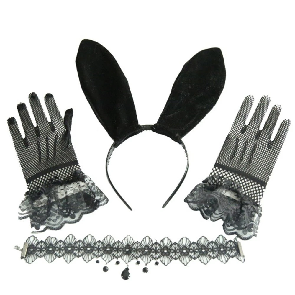 VETEMENTS Collana Fascia Coniglio Coniglietto Copricapo Donna Miss Lovely Cosplay