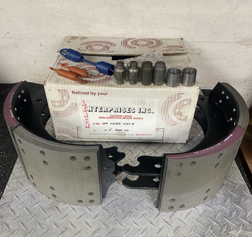 Meritor MA212 FF 4707D Brake Shoe PAIR REMAN COMPLETE