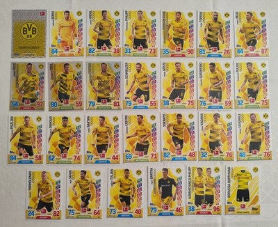 Match Attax Bundesliga 17/18 Borussia Dortmund Team Set 27 Karten 2017/2018