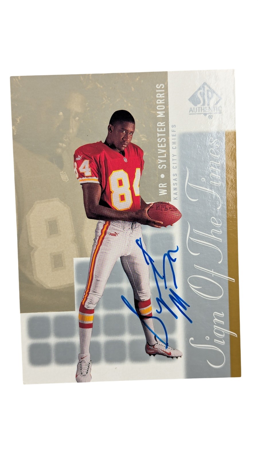 Sylvester Morris SP Authentic Sign of the Times #SM Base
