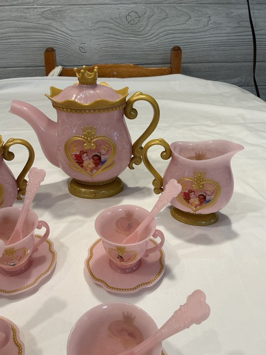Disney Princess Lighted Deluxe 15 Piece Tea Set | eBay