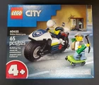 LEGO City Police Motorcycle. Chase Robber Building Set 60455, 65 Pieces. 2025