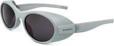NEW GIVENCHY GV40065I 20A LIGHT GREY/GREY AUTHENTIC SUNGLASSES 55-19-115