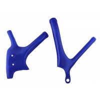 Kunststoff Rahmenschoner Yamaha Yz 125 1993 - 2001 Yz 250 1993 - 2001 Blau