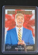2021 Upper Deck AEW All Elite Wrestling - Main Features Cody Rhodes #MF-1 Silver