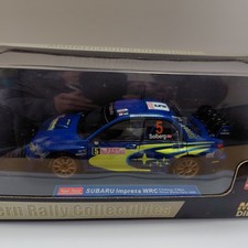 1/18 Subaru Impreza WRC Petter Solberg Rally Monte Carlo 2006 Near Mint