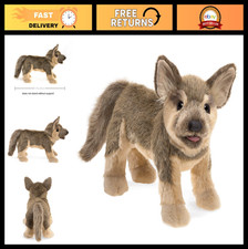 Realistic German Shepherd Puppy Puppet - Interactive Plush Toy for Kids  Collec