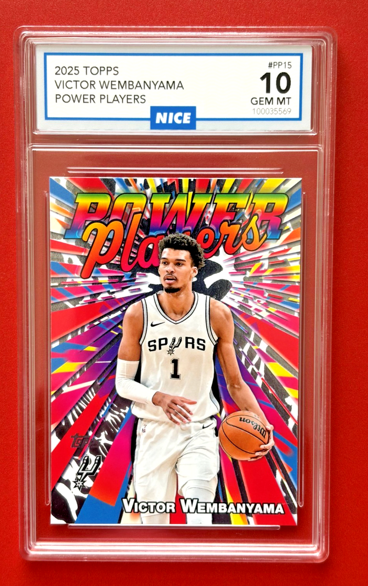 2025-26 Topps - Power Players Victor Wembanyama #PP-15 Holofoil