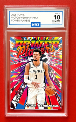2025-26 Topps - Power Players Victor Wembanyama #PP-15 Holofoil