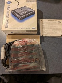 SEGA SATURN 6 PLAYER ADAPTER MULTI-PLAYER ADAPTER OPEN BOX NEVER USED RARE 