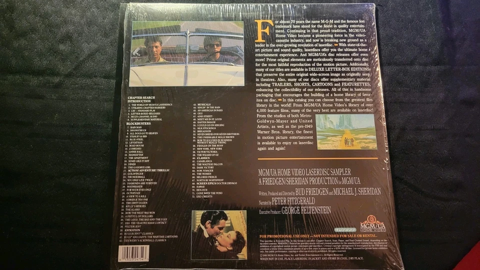 MGM/UA Home Video Laserdisc Sampler - Image 2 of 2