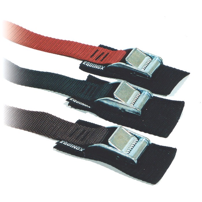 Ремни Equinox Super Straps 18 черных сверхпрочных грузовых ремней со стальной кулачковой пряжкой 3190₽