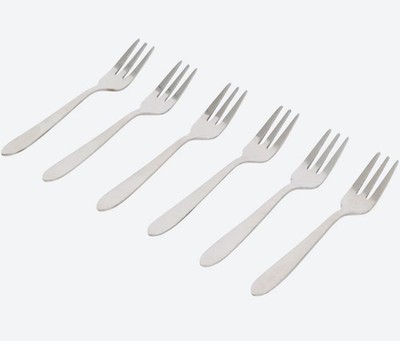 Kuchengabeln Set, 6 Stück ( NEU ) Edelstahl
