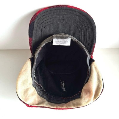 Stussy Men Vhtf Wool Cap 80S Vintage Block Check Early Limited