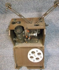 Victor 16mm Cine Film Projector Model 22 Vintage Works Motor & Lamp-NON WORKING