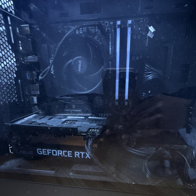 Cooler Master Gaming Tower Desktop PC Black w/ NVIDIA GeForce RTX GPU