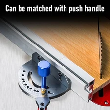 75 Type T Miter Track Telescoping Miter Gauge Fence 700-1060mm Adjustment