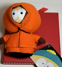Kenny McCormick South Park Licensed 7”Plush Toy Factory. Brand NWT