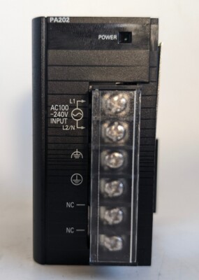 Omron Sysmac CJ1W-PA202 Power Supply Unit - 100-240VAC 50/60Hz - 50VA