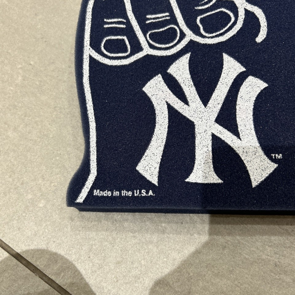 New York Yankees Blue Big Foam Finger Baseball eBay