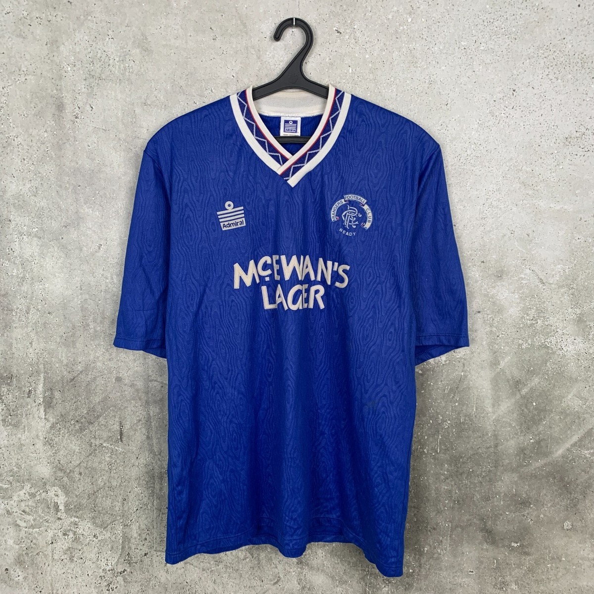 RANGERS 1990 1991 1992 HOME FOOTBALL SHIRT VINTAGE ADMIRAL JERSEY