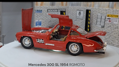 Mercedes 300 SL Red 1:24 Scale Car Gullwing | eBay
