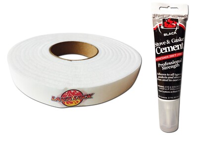 NOMEX Gasket w/Perkins 2000 deg adhesive Primo Grill Seal Tape for Big Green Egg