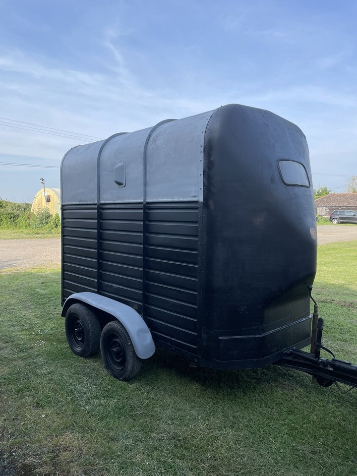 rice horse box trailer eBay