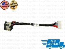 Original DC IN Power Jack Cable For Dell Vostro 1540 2520 plug in charging port 