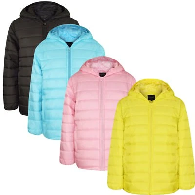 Winter Kinder Jungen Mädchen Unisex mit Kapuze Warm Puffer Jacke 2018 Kleidung - Bild 1 von 2