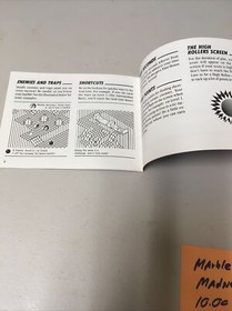 Marble Madness NES Instruction Manual Only