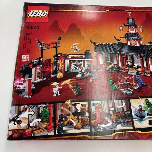 LEGO Ninjago Legacy Monastery of Spinjitzu 70670 Ninja Temple Building Set Japan - Picture 4 of 5