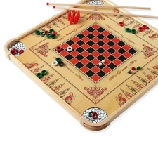 Durable Family Board Game Table with 85+ Classic Games - Perfect for Fun Nights