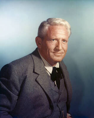 Spencer Tracy in Broken Lance directed by Edward Dmytryk 1950s Old Photo 1