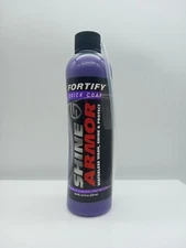 SHINE ARMOR FORTIFY 3 n1 Waterless Wash Shine Protect Ceramic Coating Sealer 8oz
