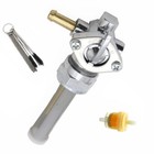Right Spigot Petcock Fuel Valve Fit For Harley Davidson 62167-81 62163-75 22MM