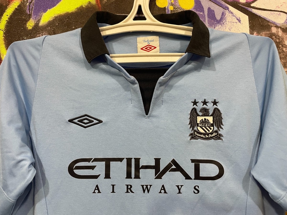 Manchester City FC 2012 2013 Home Football Shirt Soccer Manchester City FC 2012 2013 Home Football Shirt Soccer