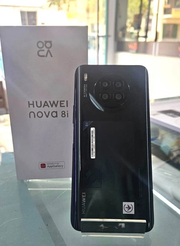 Huawei NOVA 8i - ROM 128GB - RAM 6GB Starry Black (DUAL SIM) NUOVO - Immagine 2 di 3