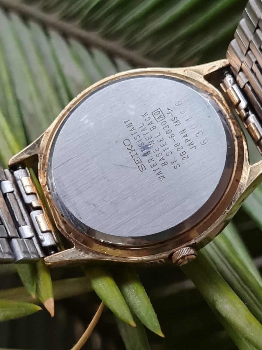Seiko Avenue Quartz Gold Plated Watch 2628-6030 | eBay