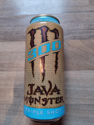 Monster Java French Vanilla 300 Energy Drink Dose 443ml Can SKU 1021 N BALL USA