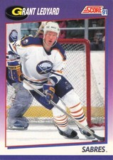 1991-92 Score American Grant Ledyard #362