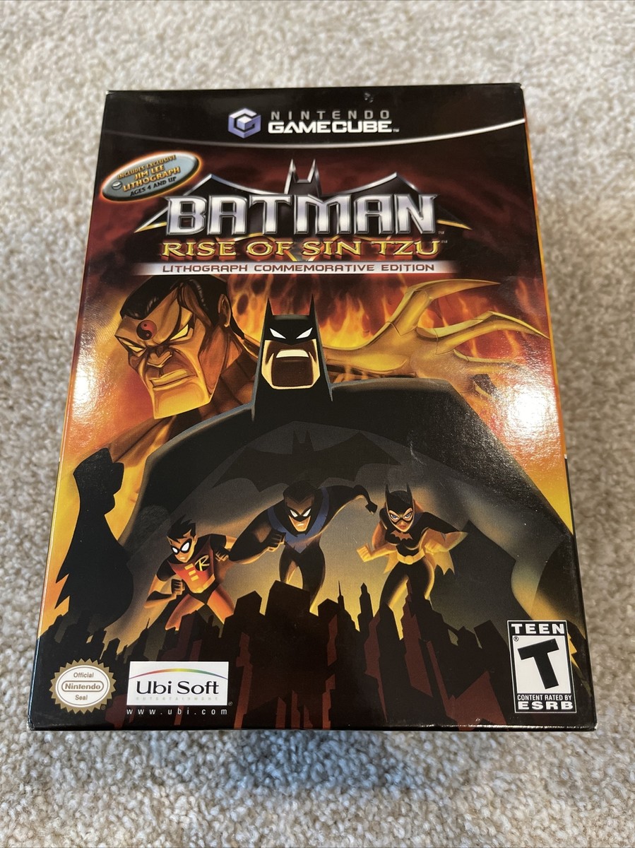 Sealed Rare Batman Rise of Sin Tzu Lithograph Commemorative