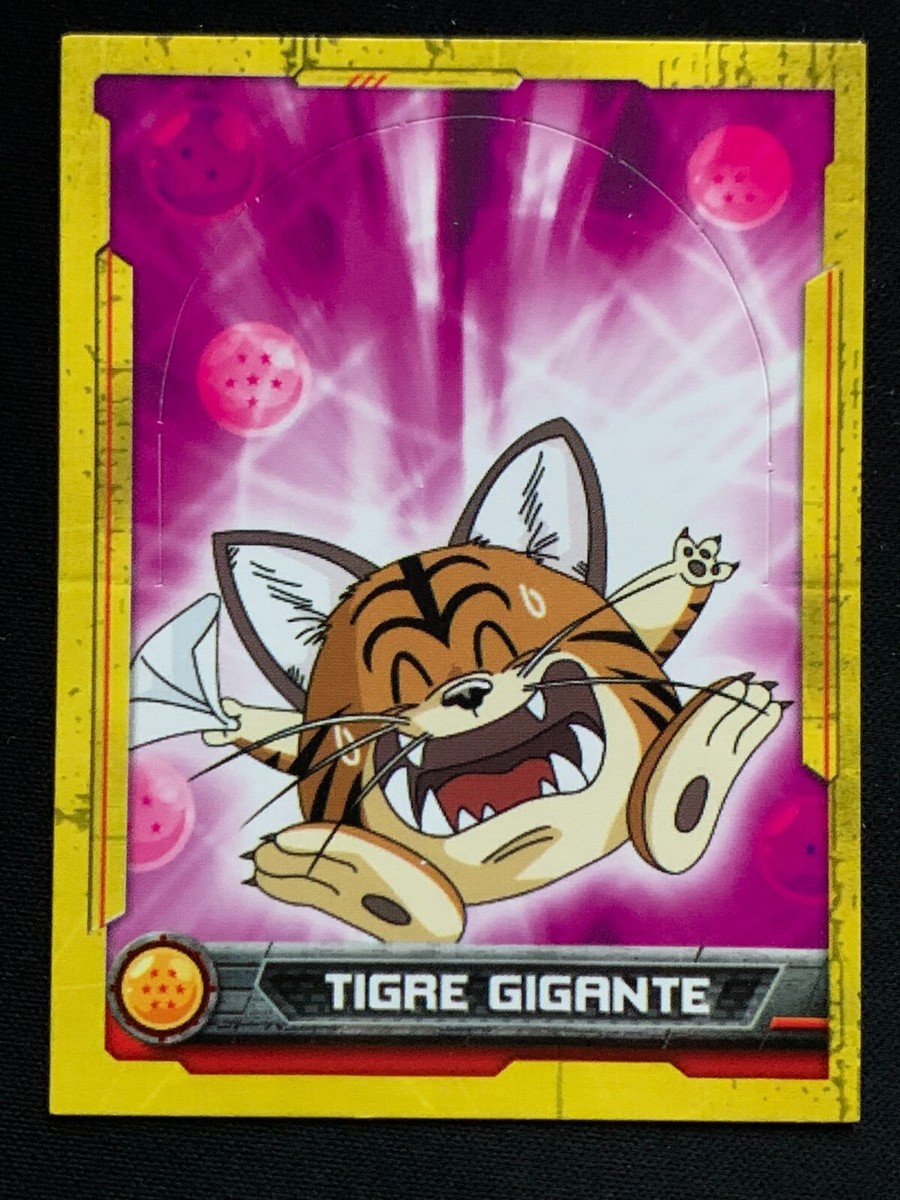 2007 CARD DRAGON BALL GT #43 GIANT TIGER Buildable ARGENTINA