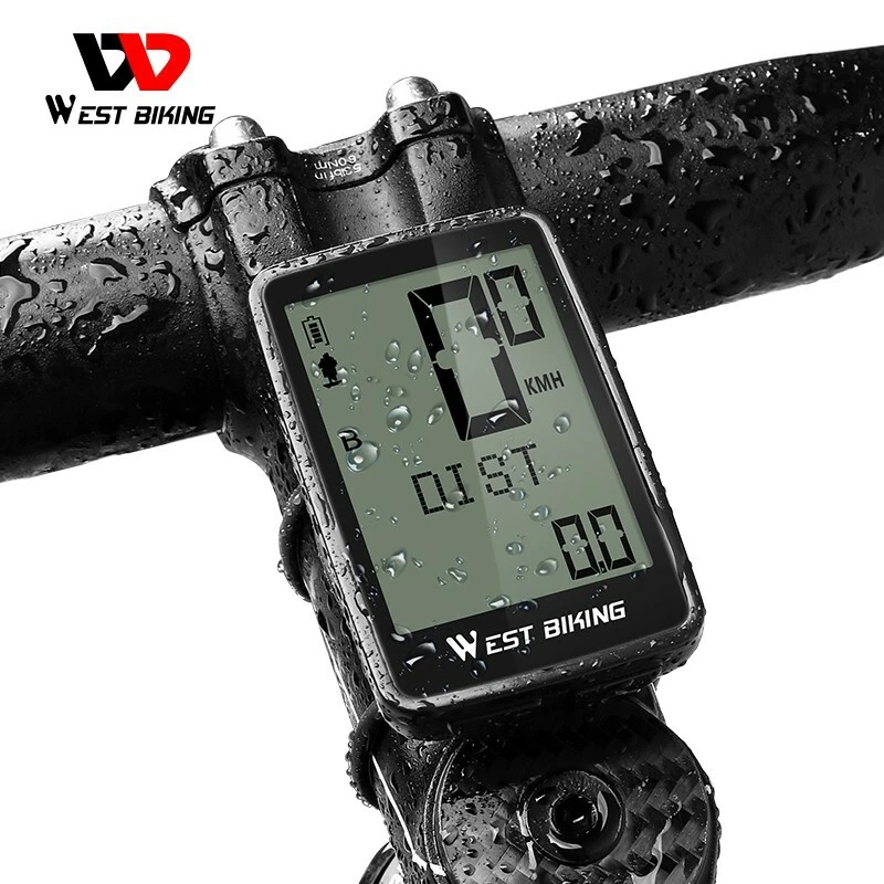 Wireless Waterproof Bike Speedo Odometer USB Rechargeable Cycling Computer - Image 4 of 4
