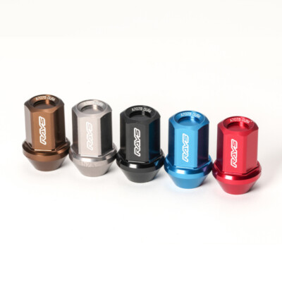 Rays For M12x1.50 5 Hole 16pcs Nut 4pcs Lock Nut W/adapter & Lock Nut Key -